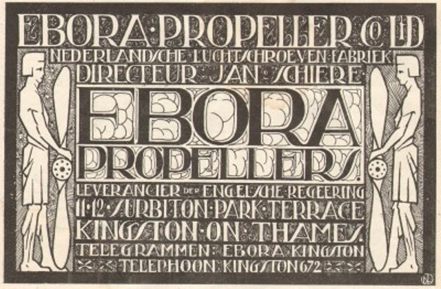 Advertentie Ebora Propellors