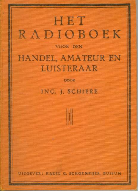Het Radioboek voor den Handel, Amateur en Luisteraar